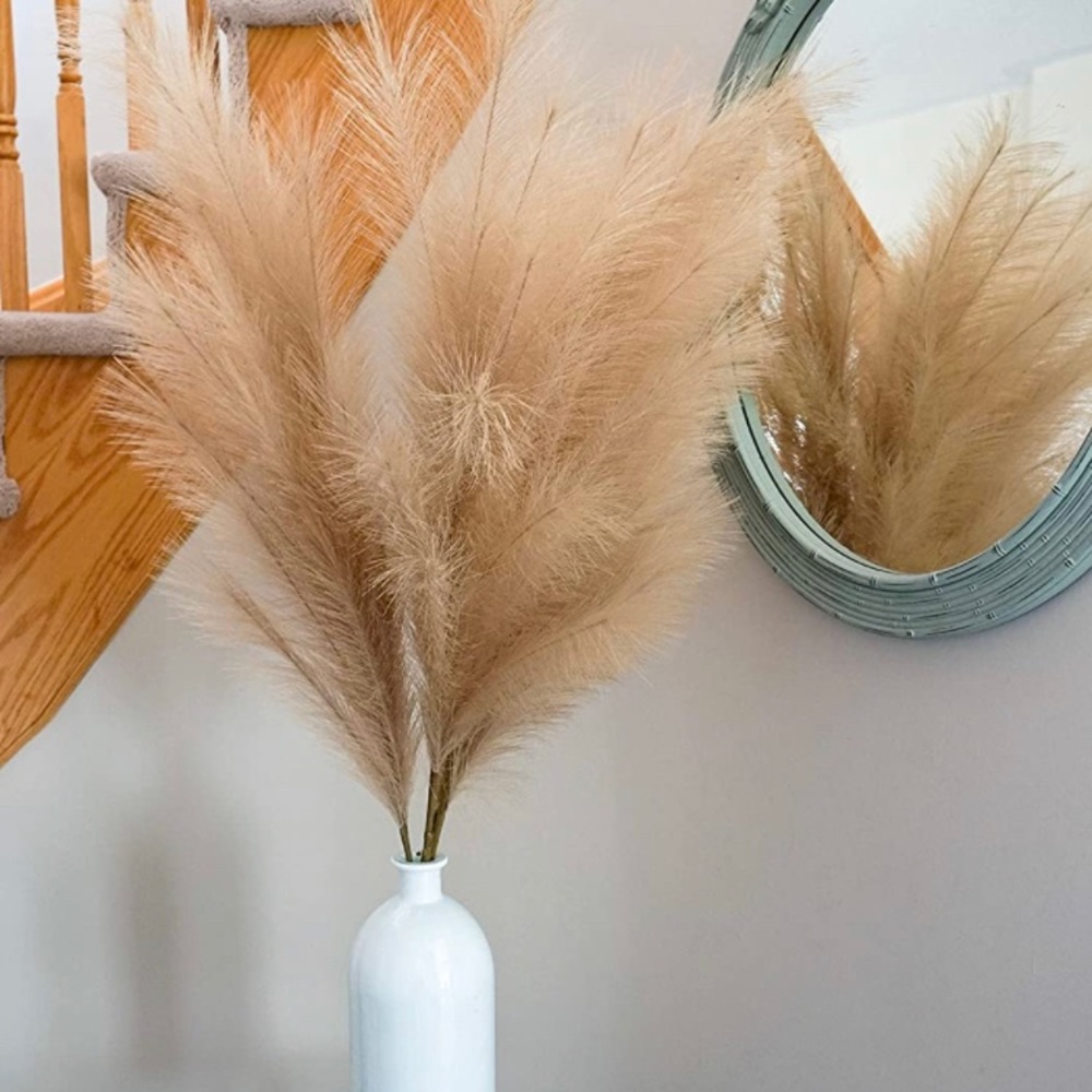 Boho Faux Pampas Grass Decor- Set of 3